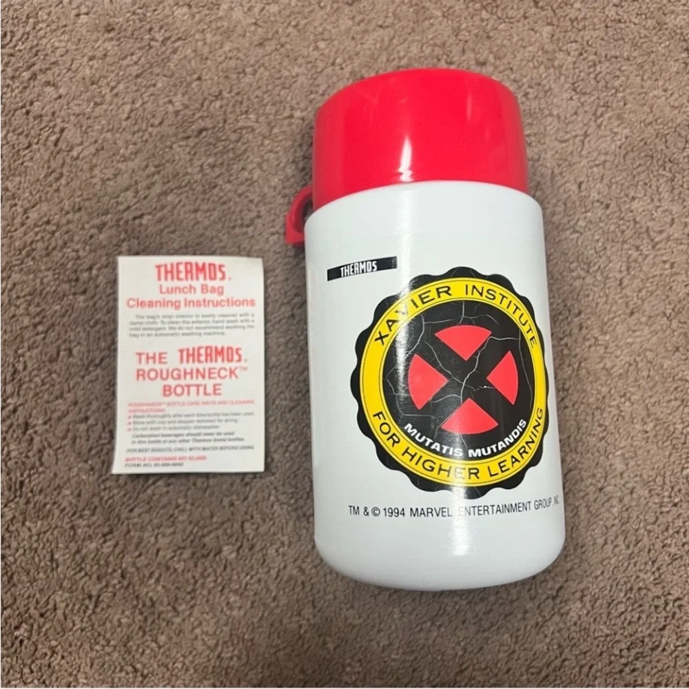 Marvel X-Men Wolverine Lunchbox & Thermo- Vintage 1994 - Picture 4 of 10